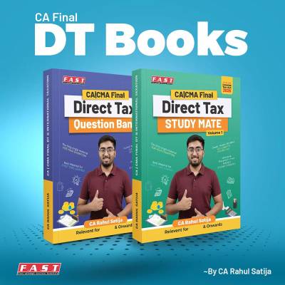 CA Final DT Books