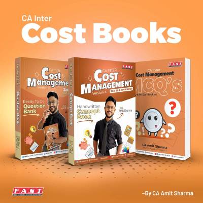 CA Inter Cost FM and SM Books