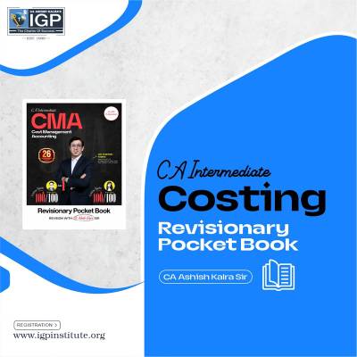 CA Inter - CMA (Costing) Pocket Revisionary Book New Syllabus